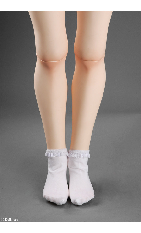 Trinity Doll - Ponyo Socks (White)[B5-1-5]