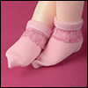 Dear Doll Size - Ponyo Ankle Socks (Pink)