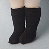 Bebe Doll Size - Meme Socks (Black)