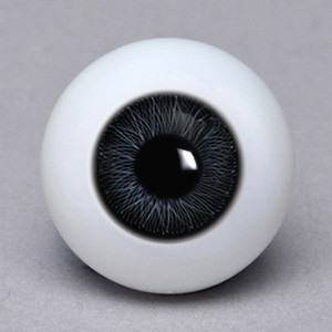 28mm Glass Eye (Black) - A