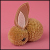 For Doll -Tiny Rabbit (Brown)