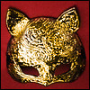 All Size - Cat Grassi Mask (Yellow Gold)