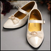 Trinity Doll - Hstern Ribbon Shoes (Enamel Cream)