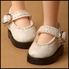 Mona Doll - Basic Girl Shoes (White)