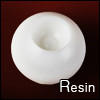 Resinbase eyes 14mm (Sclera White)