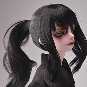 (7-8) Samu Ponytail Wig (Black)