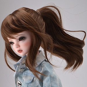 (7-8) Samu Ponytail Wig (Brown)