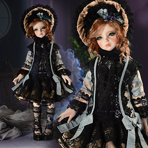 (Limited Costume)Illua Doll Size - Bonbon a la menthe Dress Set - LE10