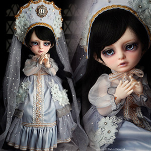 (Limited Clothes Set) Mokashura Size - Angry Vassilisa Blue Clothes Set - LE10