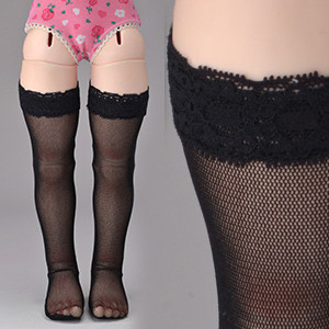 Illua Doll size - Gauzee Stockings (Black)