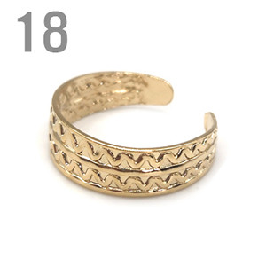 All size bracelet - Wave (14Kgold plating : 018)