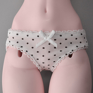 Model F - CC Spot Panty (White)