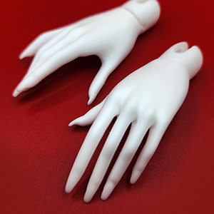 Dollmore Model F Doll - Long Nail Hand Set