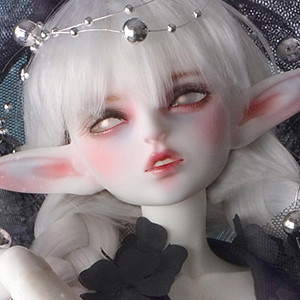 Mystic Doll - Flower Fairy Black Elf Zinna - LE15