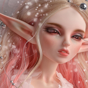 Mystic Doll - Flower Fairy Pink Elf Zinna - LE15