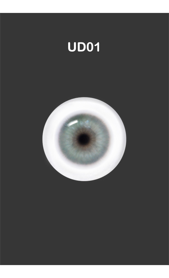 12mm Painting Flat Round Glass Eyes (UD01)