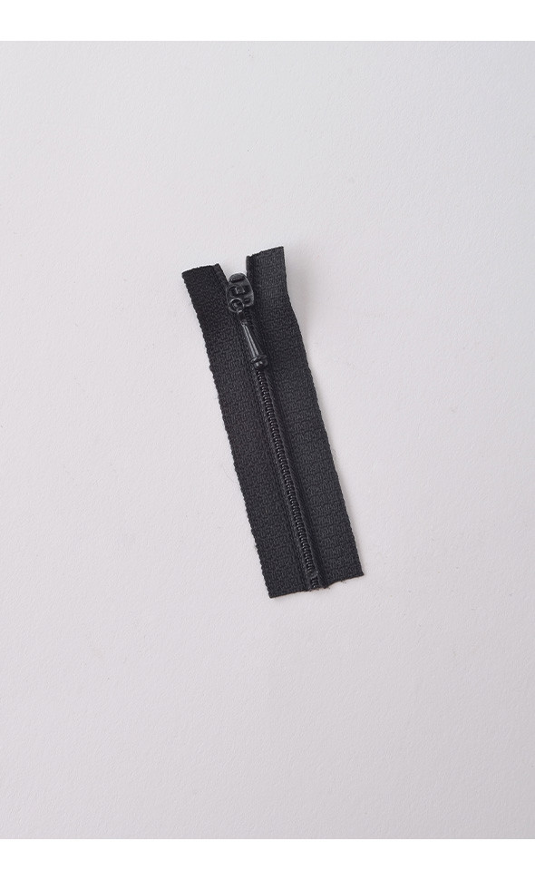 Mini Doll Zipper (Black)