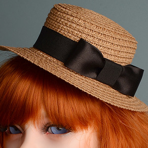 (13-14)  Goa Ribbon Hat (Brown)