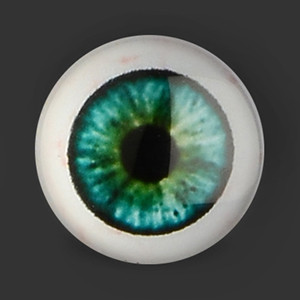 12mm - Omga Flat Round Glass Eyes (FE15)