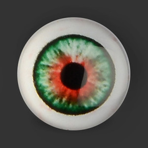 12mm - Omga Flat Round Glass Eyes (FE16)