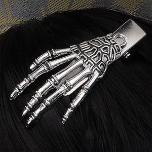  GD Small Skull Hand HairPin (Silver)