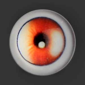 12mm - Omga Flat Round Glass Eyes (VE15)