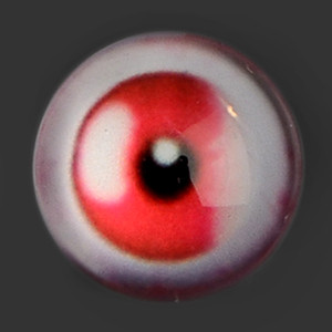 12mm - Omga Flat Round Glass Eyes (VE17)