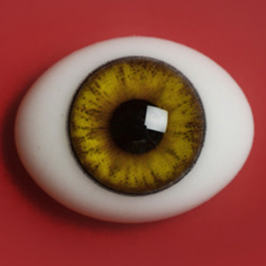 22mm - Classic PB Flat Oval Glass Eyes (CA09)