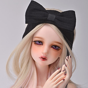 SD - UMD Ribbon Hairband (Black)