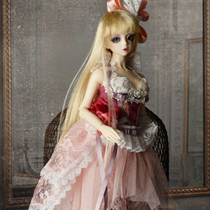 (Limited costume) Sorz Doll Size - Hellrot Again Dress Set - LE15 (for small breasts)