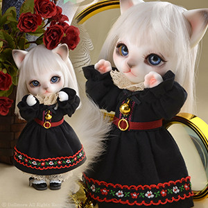 (Limited Costume)Bebe Doll Size - Puss in boots Red Dress Set - LE10