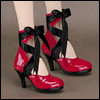 SD (high heels) Shoes - Eternel Shoes (Enamel D Red)