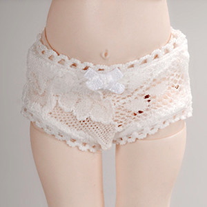 Dear Doll Size - Thistle Panty (White)