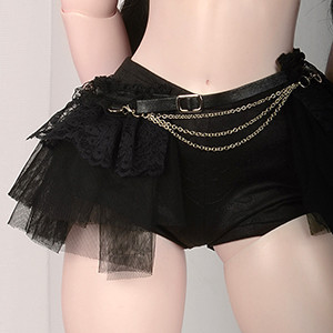 Trinity Doll F - DL Deco Skirt (Black)