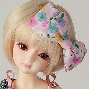 MSD - MFAL Ribbon Hair Pin (F Pink)