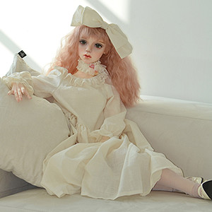 Trinity Doll Size - Urisis LS Dress Set (Ivory)