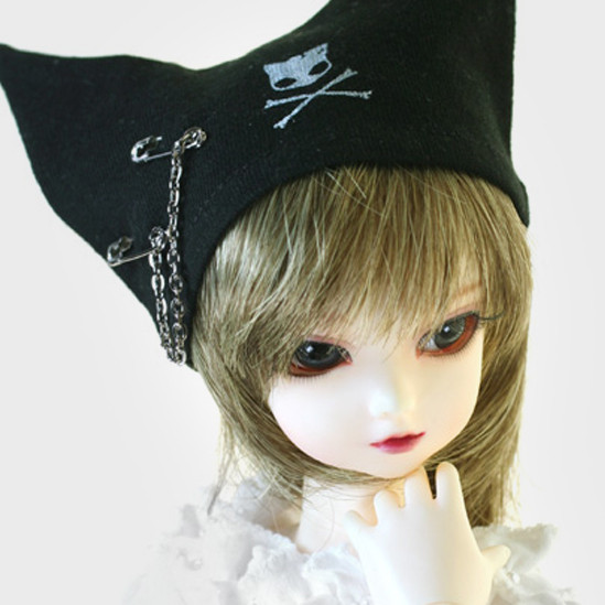 (7-8) Cat Hat (Black)