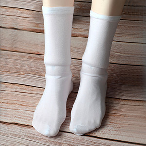 Trinity Doll M Size - Basic Socks (White)