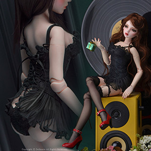 Judith Girl Doll - Unwilling to show Black Sophie - LE20