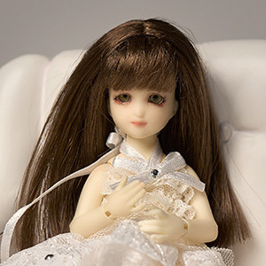 Banji size - Long Straight Wig (Brown)