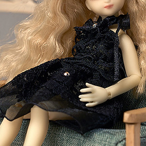 Banji Doll Size - ND Silp Dress (Black)