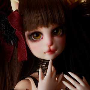 Catish Girl Doll - Klasse Cancan Dark Eyes Reaa - LE10