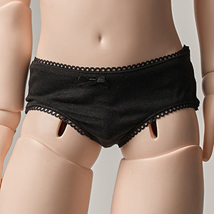 Lusion Doll Size - Simple Panty (Black)