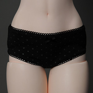 Trinity Doll Size - Simple Panty (Black)