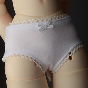 Illua Doll Size - Basic Panty (White)[B4-6-2]