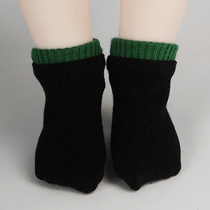 Mokashura Size - Greenkak Socks (Black)