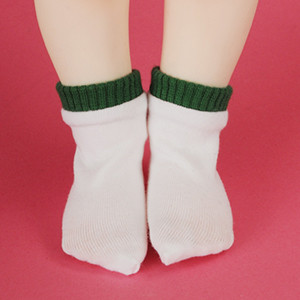 Mokashura Size - Greenkak Socks (White)