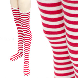  Model F Size - Long Stockings (Striped Red)