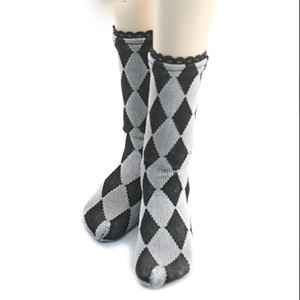 SD - Chess Half Stocking(Bl/Gr)