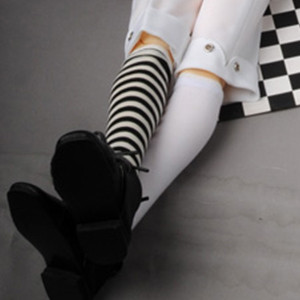 SD - Pippi Knee socks (Stria&W)